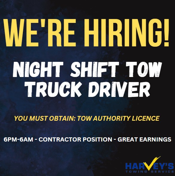 Night Shift Tow Truck Driver 31178 Driver Jobs Australia